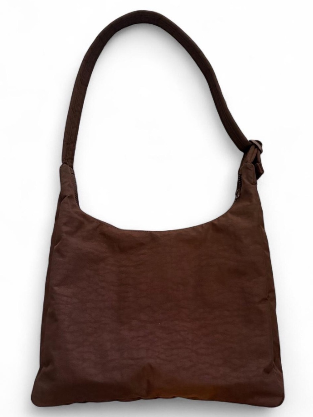 BAGGU Brown Nylon Shoulder Bag